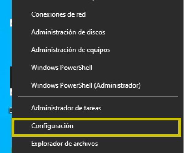configuracion cambiara red